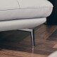 [에싸][헤드레스트2개증정][에싸] 로마노 컴팩트 4인 스윙기능 슈렁큰텐더 통가죽 소파+스툴