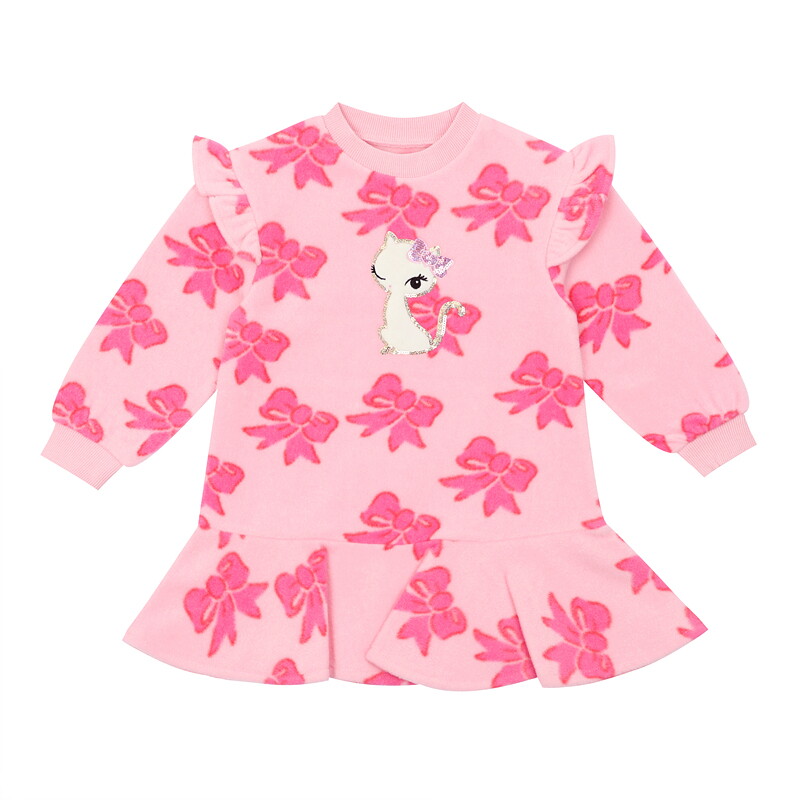 프랜치캣 PK 리본 후리스 OP(Q46DKO200)