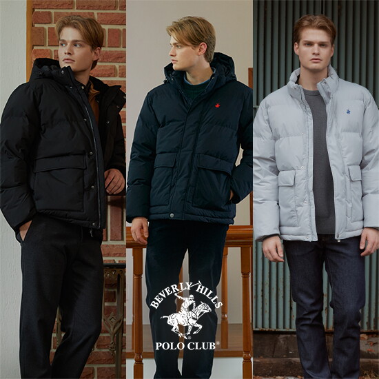 [비버리힐스폴로클럽]★O 비버리힐스폴로클럽 남성 디테쳐블 클래식 푸퍼패딩 1종