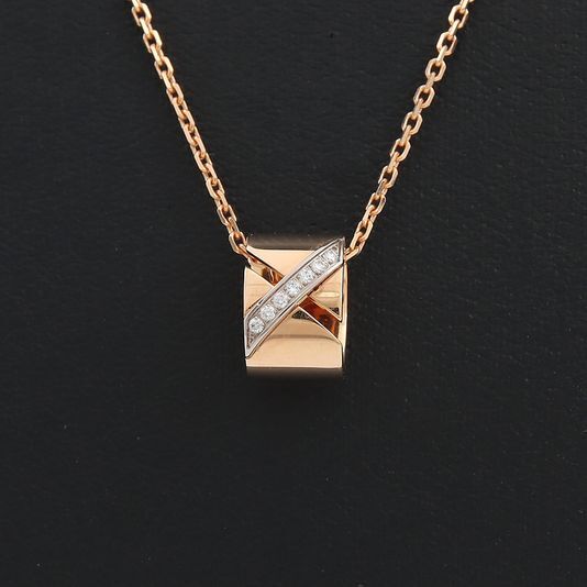 쇼메 [구구스]중고명품 쇼메 다이아 리앙 에비당스 목걸이 (NO 10311796)