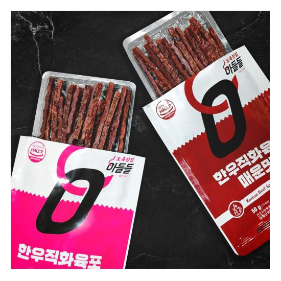 [온새미로]온새미로 한우직화육포 2종 택1
