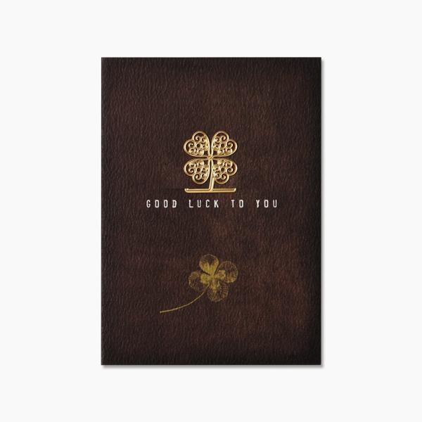 북스토어 [북프렌즈] 북마크 카드(미니) 엔틱 - 네잎클로버