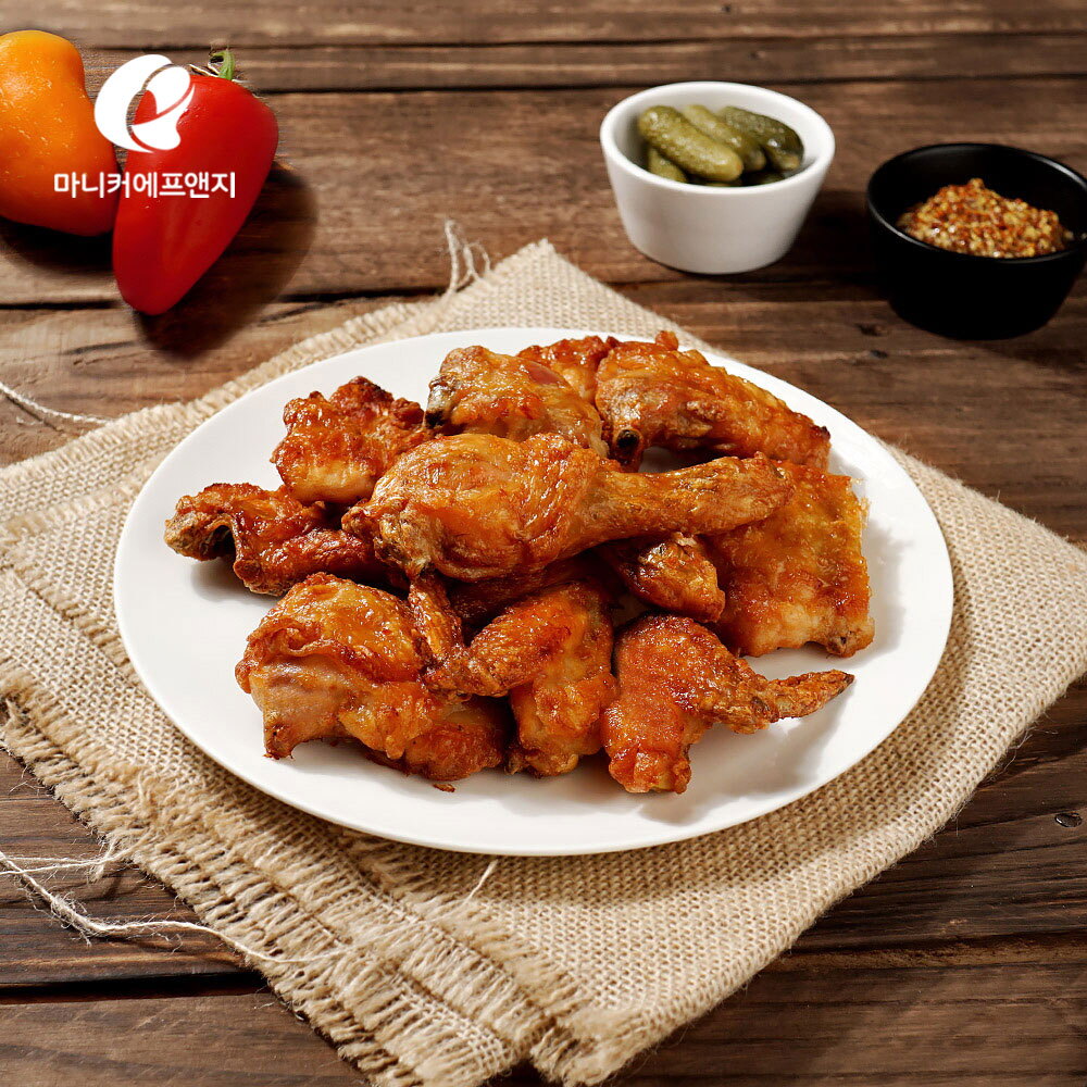 마니커에프앤지 마니커에프앤지 [vip]마니커에프앤지 바사삭치킨한마리 500g+바사삭닭다리 420g+바사삭치킨윙400g