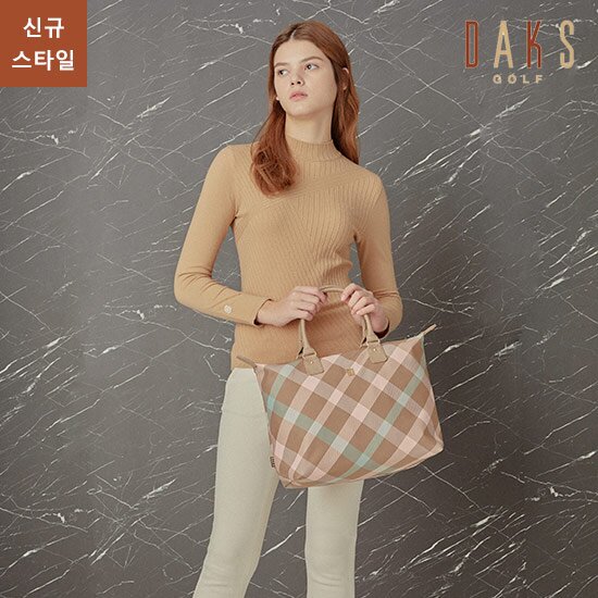 [닥스골프] 올라운드 트레블러 쇼퍼백★로열핑크_LIMITED