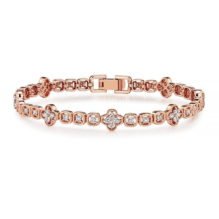 상세참조 로제도르(P) 18K 팔찌 크로버판타지아 FBPR-B-1888