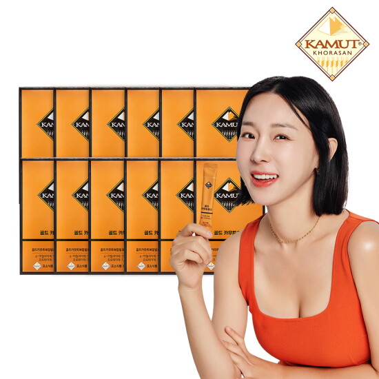 [골드카무트]T☆방송에서만 10만원 세일☆ KAMUT 효소 30포*12박스