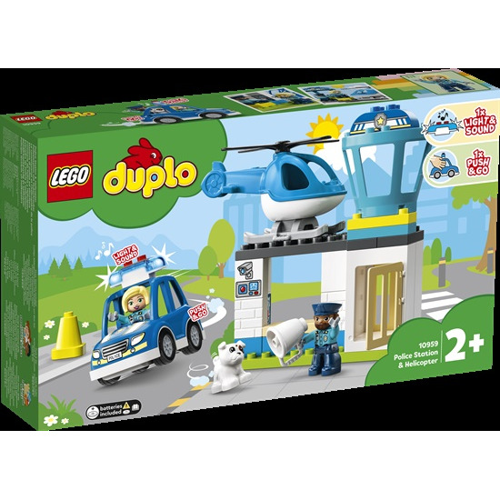 [DUPLO] 듀플로 경찰서와 헬리콥터 10959