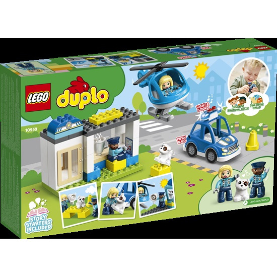 [DUPLO] 듀플로 경찰서와 헬리콥터 10959