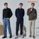 [머렐(MERRELL)]머렐 24FW 남성 더블 쿠션 기모 카라 셔츠 3종