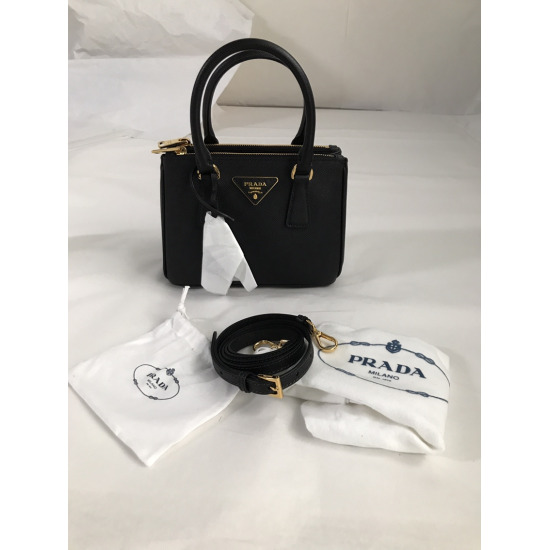 [프라다(해외직구)][PRADA] 갤러리아 사피아노 가죽 마이크로백 1BA906 OOM NZV F0002