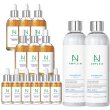 [롯데원티비 단독] 앰플엔 펩타이드샷 앰플 투엑스 완벽더블구성 (앰플 100ml x 6 + 30ml x 6 + 토너 600ml x 2)