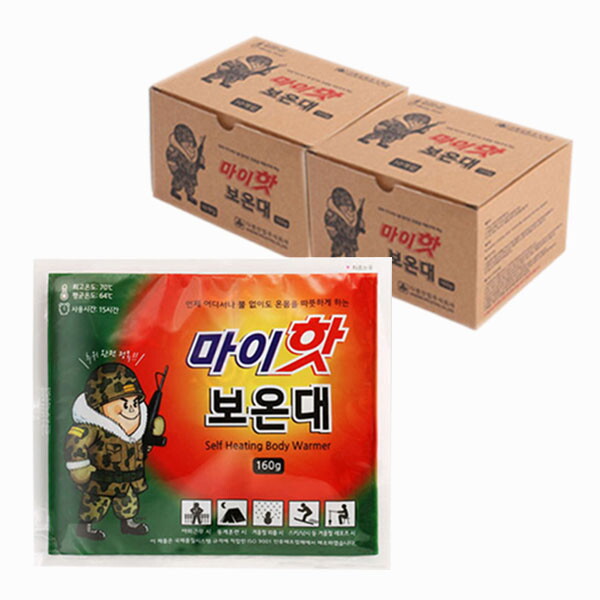 파비온 마이핫 보온대 대형 핫팩 2박스 (160g X 20개)