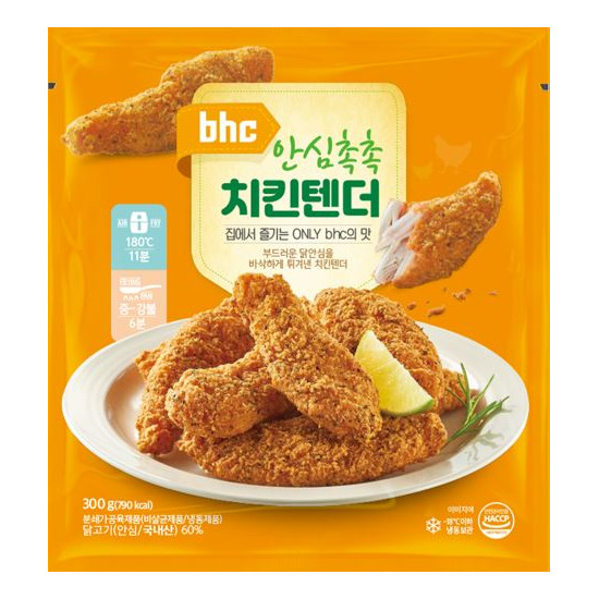 [비에이치씨]ㅁBHC 안심 텐더치킨 10팩 + 뿌링클 소스 5개 + 맛초킹 소스 5개