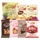 [개미식품]곡물그대로21 크리스피롤 7종 [오리지널 500g+ (인절미+자색고구마+초코+딸기+쿠앤크) 150g + 츄러스 144g]