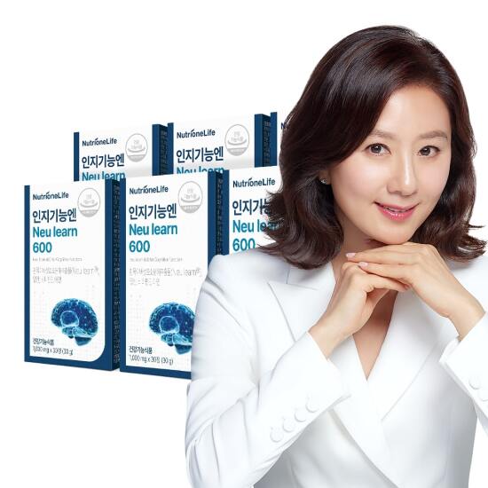 [뉴트리원라이프]☆방송에서만 10만원 세일☆뉴트리원 인지 기능엔 뉴런 Neu Learn 6박스(1,000mg*30캡슐*6박스)