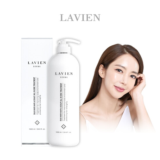 [라비앙][정상가  99,000원] 라비앙 실크헤어 헤어 앤 스칼프 올인원 트리트먼트 1,000ml * 1
