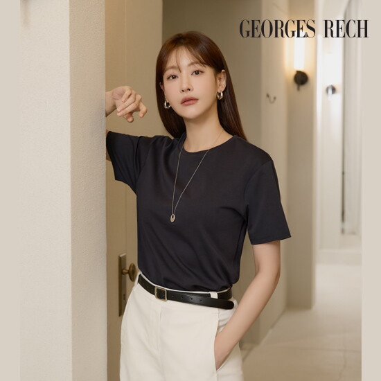 [조르쥬 레쉬](런칭가 79,000원)(26SS) 이집션 GIZA 코튼 티블라우스 4종