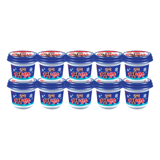 [롯데웰푸드]찰떡 일품 팥빙수 아이스크림 240ml X10개
