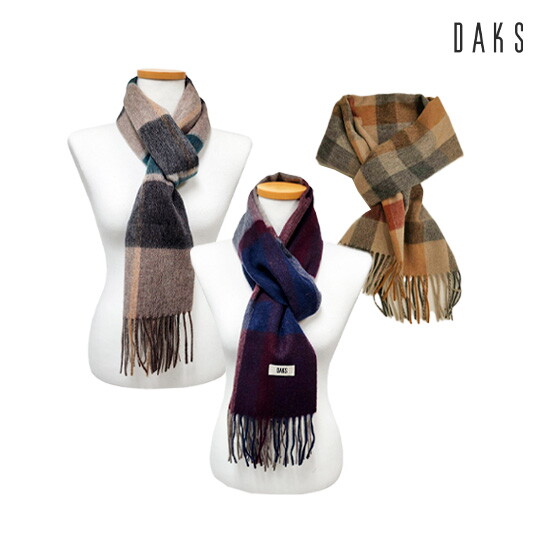 상세정보참조 닥스스카프(대백) [DAKS ACC] 닥스 연말감사제 겨울맞이 선물 특가 모음전 스카프/머플러