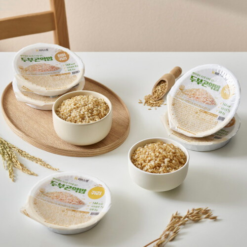 라라스팜 1인분 144kcal 두부곤약 현미/귀리 즉석밥 10개