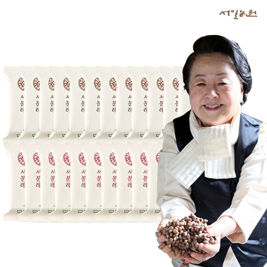 서분례 명인 청국장 총 24팩(기본청국장 110g*12팩 + 매운청국장 110g*12팩)
