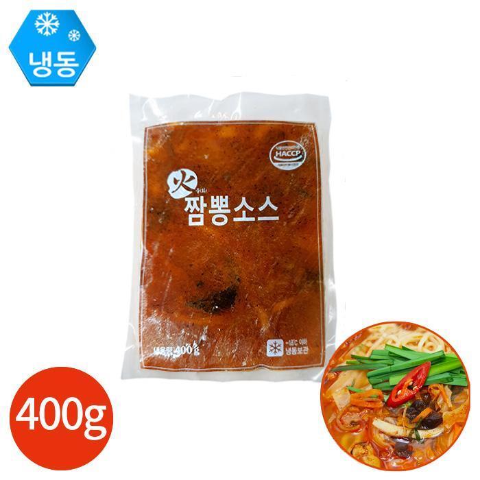 셀러허브 식품 건우유통 불맛 짬뽕소스 400g x 5봉