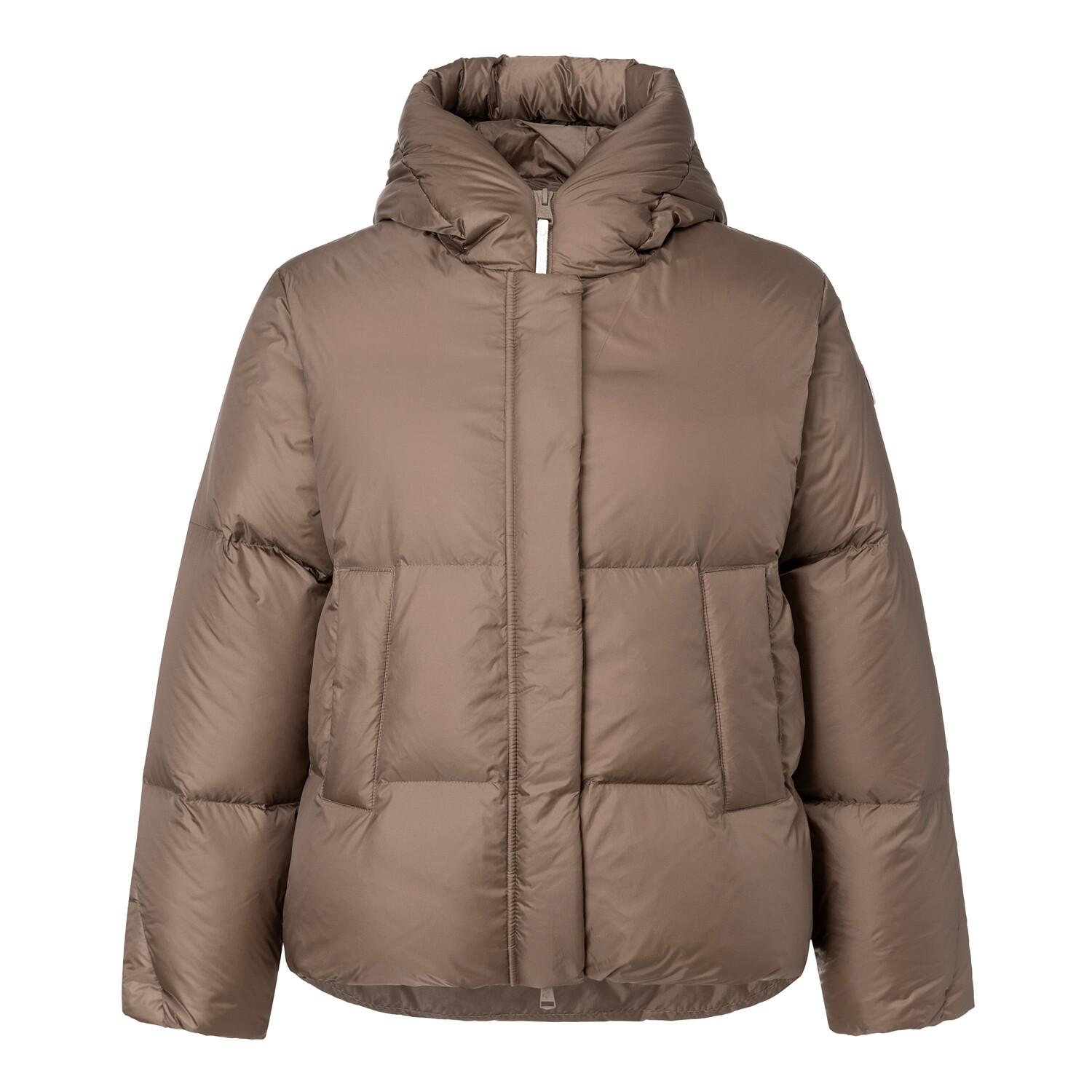 상세참조 만다리나덕 여성 후드 포인트 다운 점퍼 JOLLY JYF04225