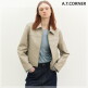 [파슨스](앳코너) 페이크 레더 크롭 싱글 자켓 2color (AEJU4A4L1)