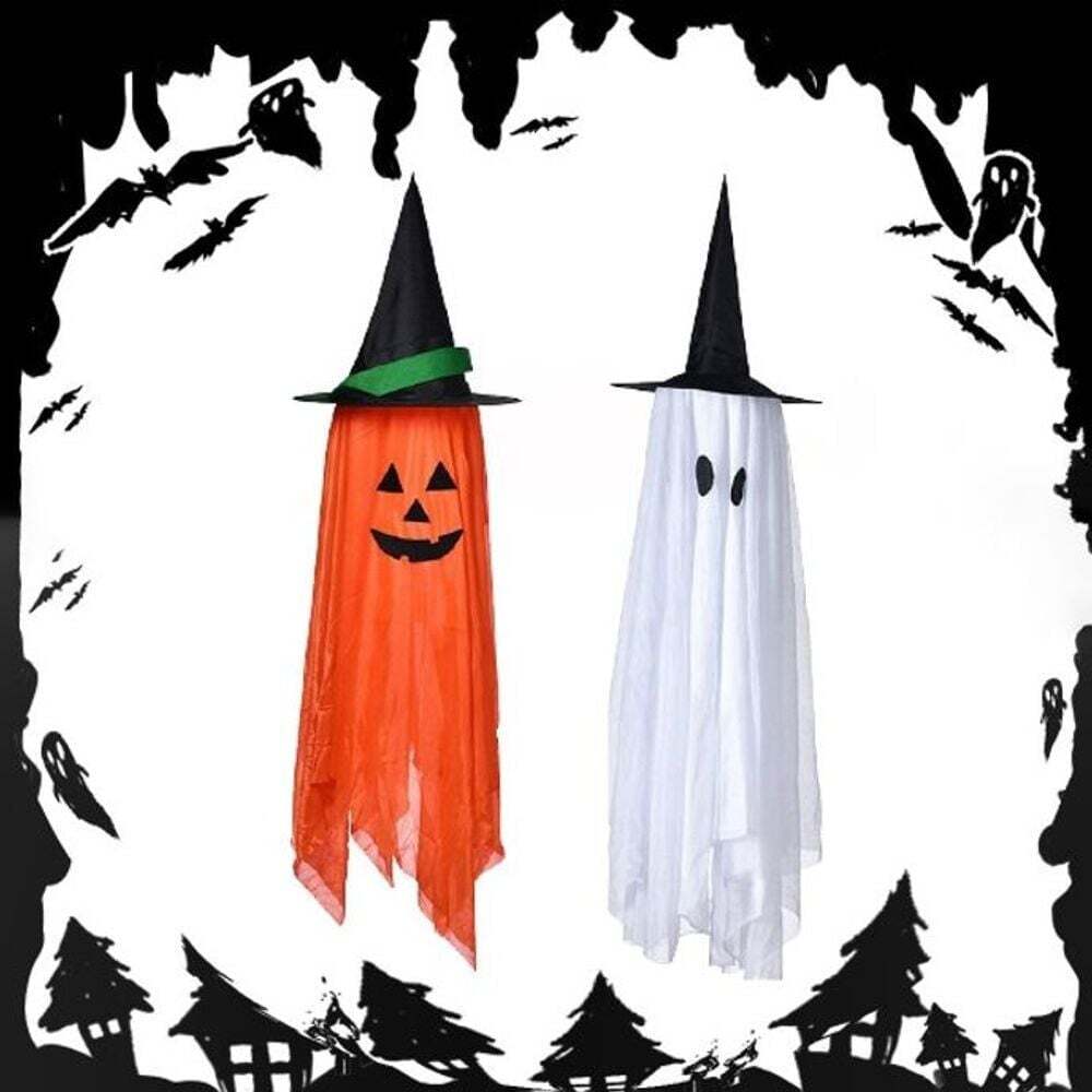 에이치플러스몰 할로윈 유령 호박 장식 모자 파티 소품 장식물 펌킨 고스트