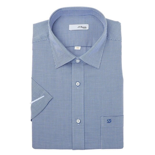 듀퐁-남성셔츠 소프트 하고 구김이 적은일반핏셔츠SE5MM11HS106SNY-L