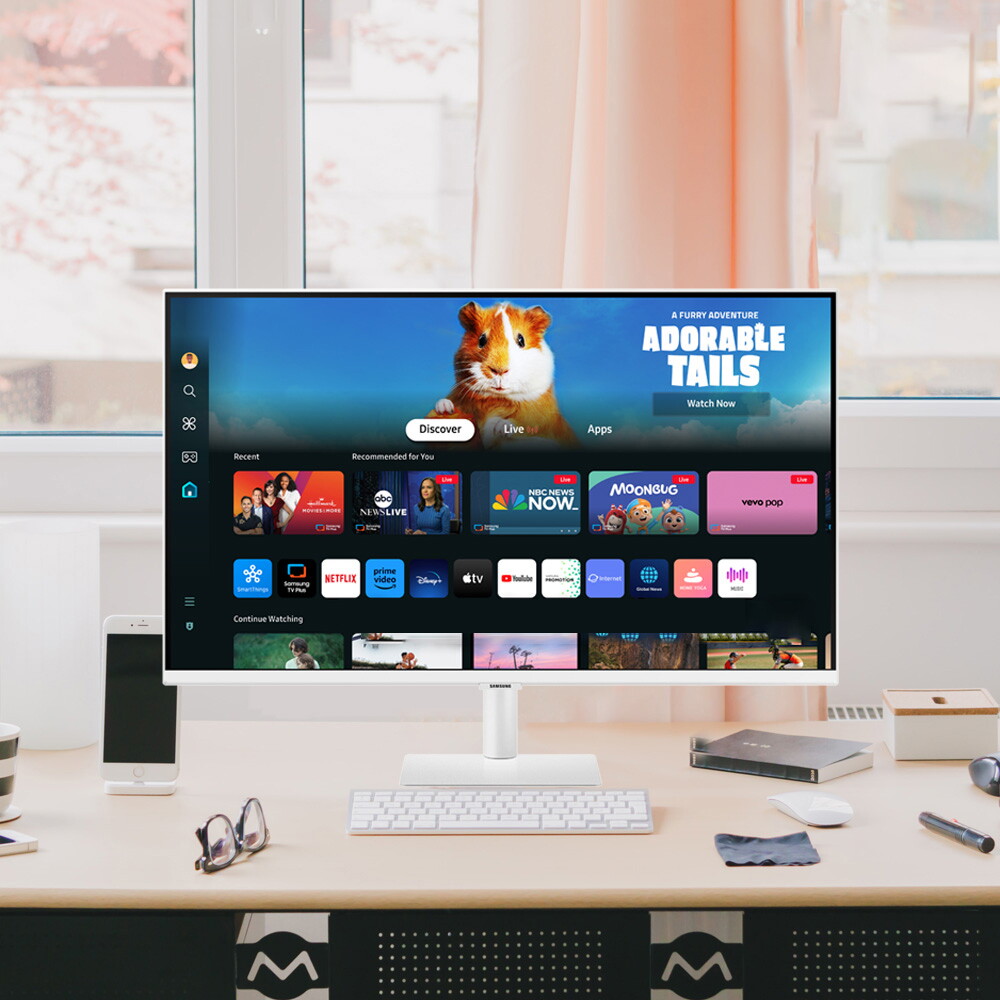 삼성전자 삼성 스마트모니터 M5 S27DM501 68.6cm FHD 화이트 삼탠바이미 무선