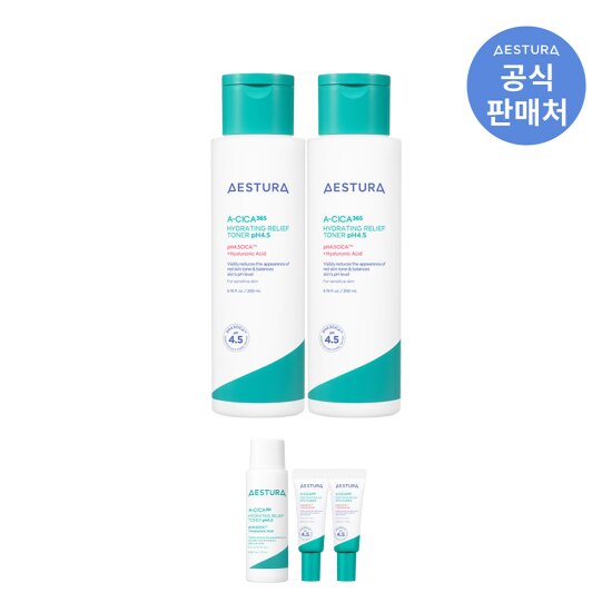 [에스트라]에이시카 365 수분토너pH4.5 200ml x 2개