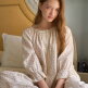 [울랄라파자마][정상가 87,000원] 세릴 7부 투피스 크림 (32수)