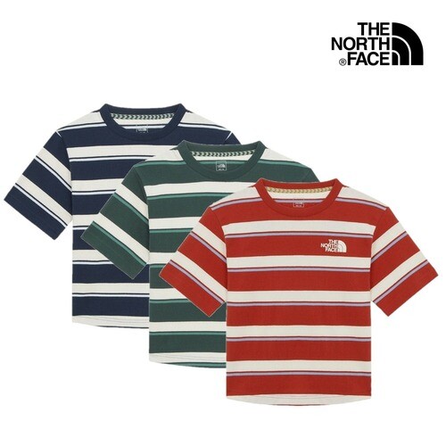 노스페이스 노스페이스 THE NORTH FACE 공용 듀로 스트라이프 반팔 티셔츠 NT7UR28 3color LE1219421248