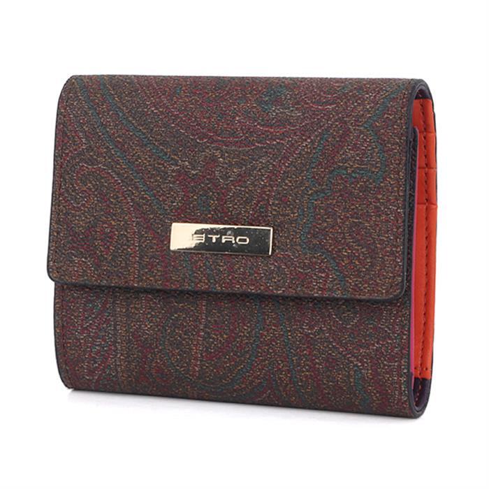 에트로 에트로 페이즐리 디테일 여성 중지갑 0H796 8030 8000