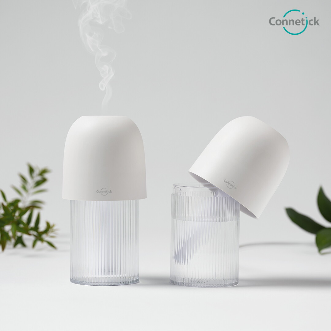 (주)씨앤에스파워 커네틱 [커네틱] 미니 USB LED 무드등 저소음 가습기 마시멜로우
