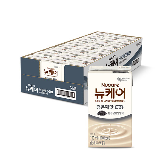 [대상웰라이프]● [대상웰라이프]뉴케어 미니 고소한 검은깨 (150mlx24팩) 1박스