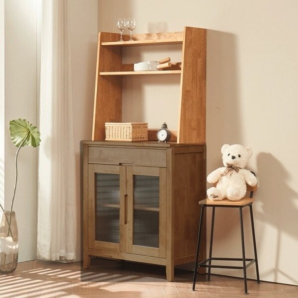 히트가구 [하프클럽/히트가구]F41252 원목 주방 수납 상부장 830 1color