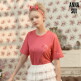 [안나수이]안나수이(ANNA SUI) 하트랜드 코튼 모달 티블라우스 1종