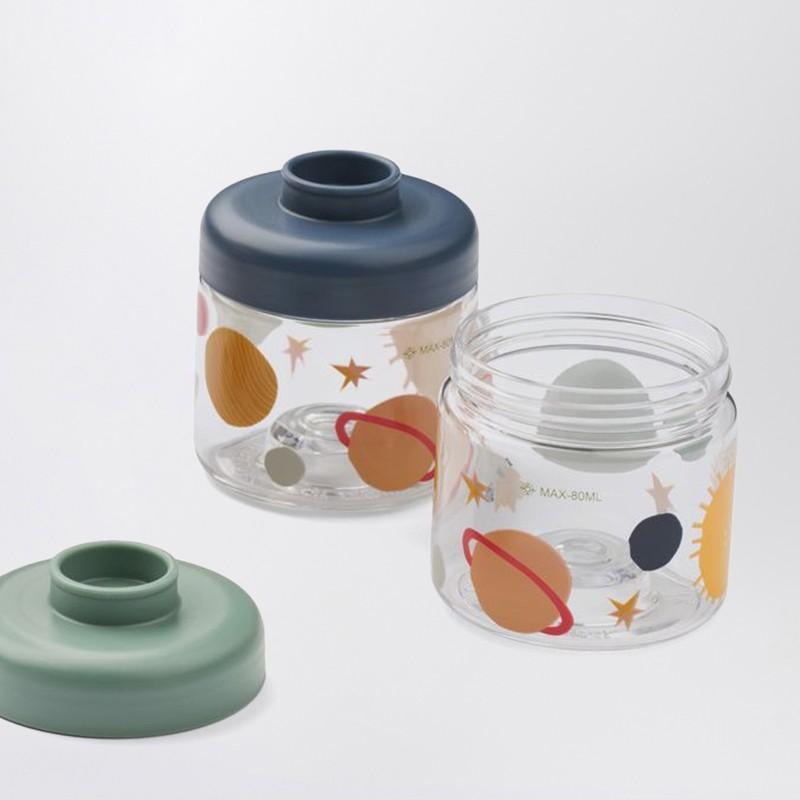 리우드 라이우드 25 F/W 리우드 셋 오브 포 도미니크 푸드 CONTAINERS (KIDS ) LW20632PVC-2510 B0051885198