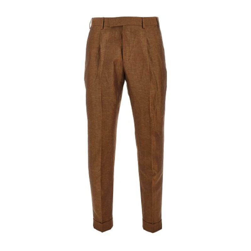 PT TORINO 피티제로우노 피티 토리노 플리츠 테이퍼드 팬츠 CORSZAZ40FWD SD81 0850