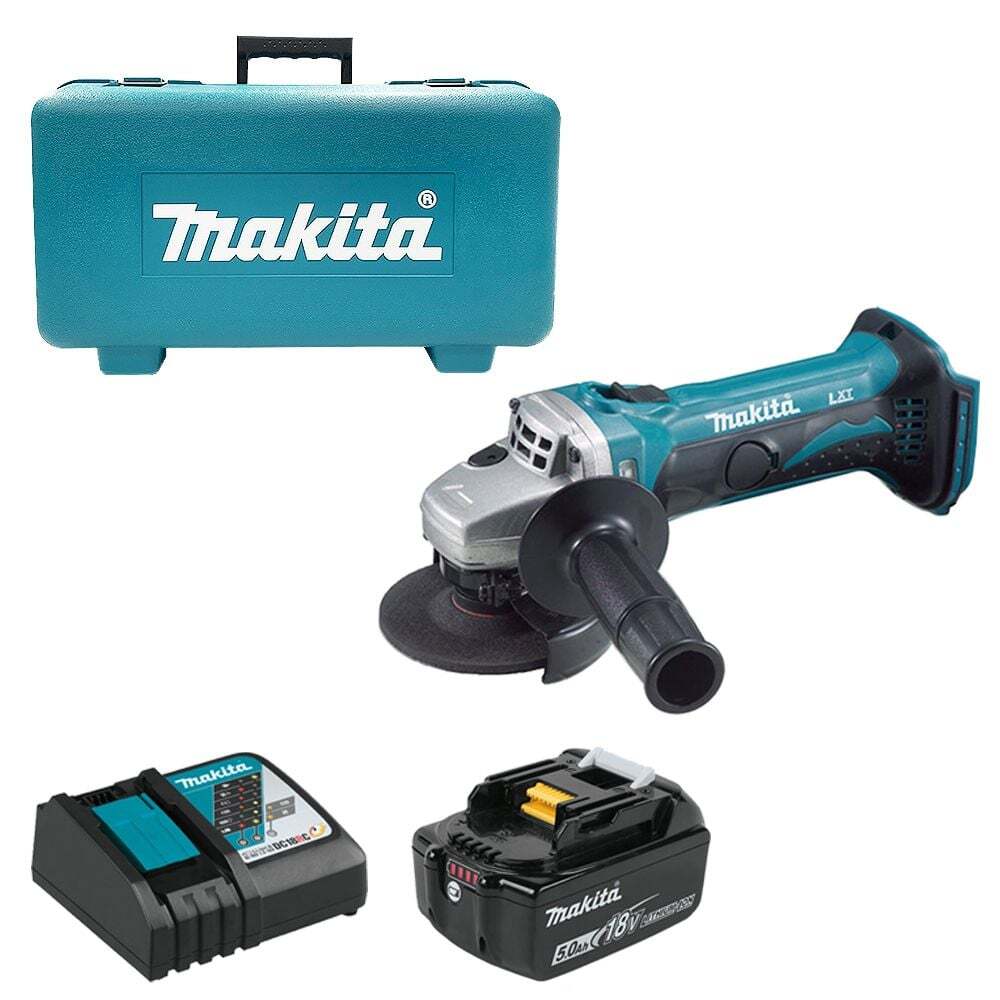 상세설명참조 지오벤처스 마끼다/DGA402/18V 충전 앵글 그라인더/5.0Ah(1개)/세트