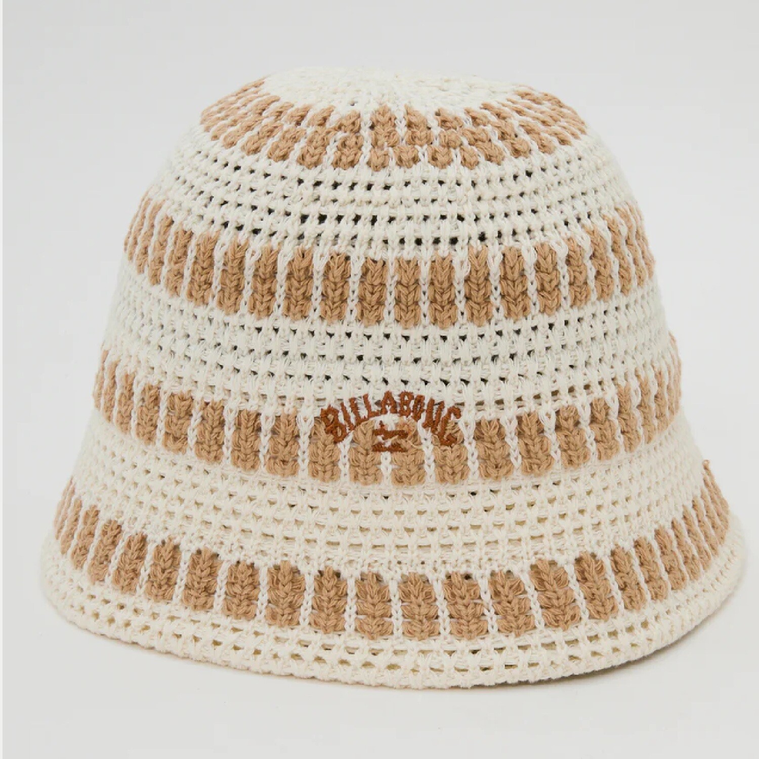 빌라봉 여성 크로셰 스트라이프 햇 WF13HT119WCP