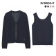 [바이브리짓]26SS 이태리코튼 블렌드 크로셰 가디건+니트 SET