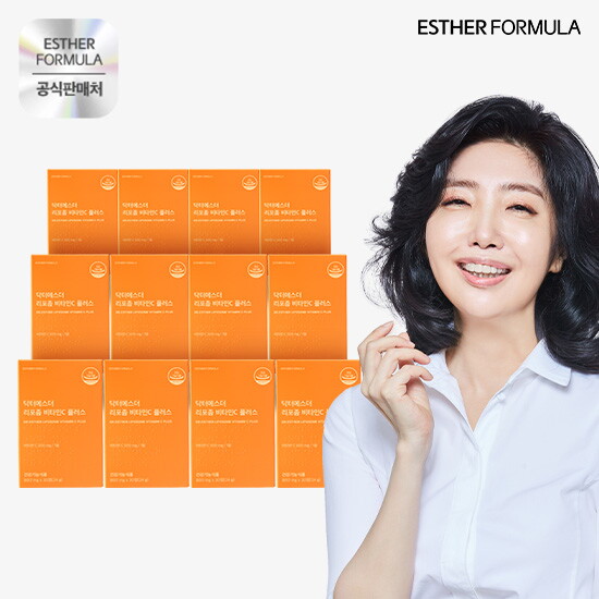 [에스더포뮬러][12개월]닥터에스더 리포좀 비타민C 플러스 12박스 
