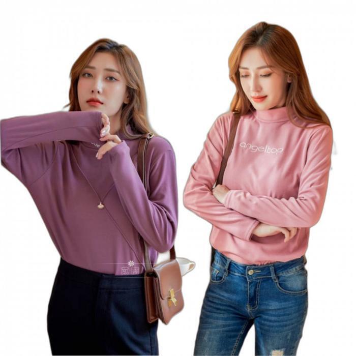 오노마 [오노마] ONM 목티 긴팔티 터틀넥 핀턱목티 양면 드랄론 반폴라