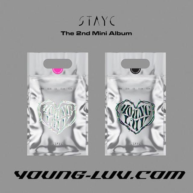 교보문고 STAYC(스테이씨) - YOUNG-LUV.COM [미니 2집] [2종 중 랜덤 1종]
