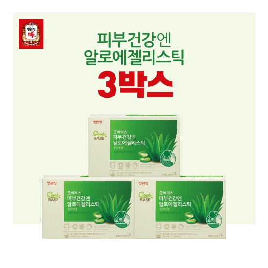 [3박스] 피부건강엔 알로에 젤리스틱 3박스