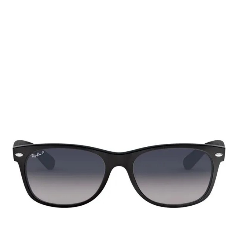 RAY BAN 레이벤 레이밴 매트 블랙 플라스틱 프레임 블루 그라디언트 렌즈 선글라스 RB2132 601S78