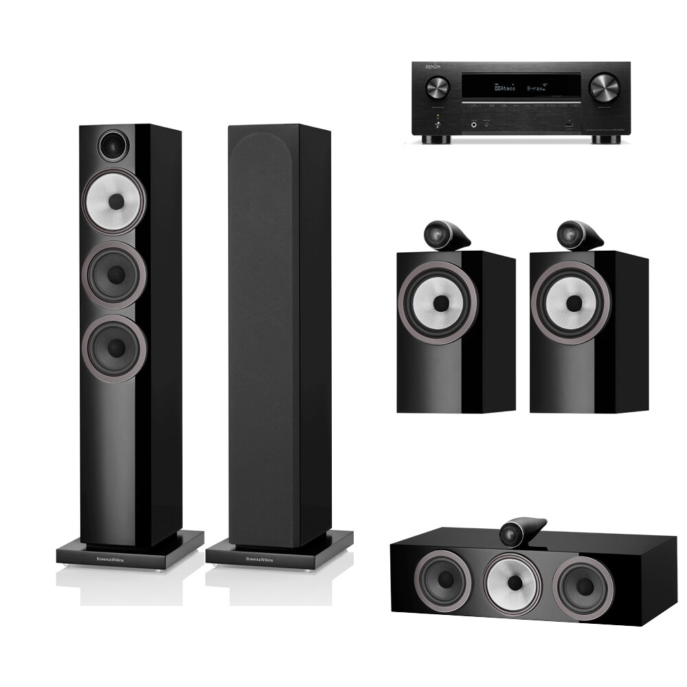 데논 AVR-X2800H + B&W 704 S3 5채널스피커(71/705)
